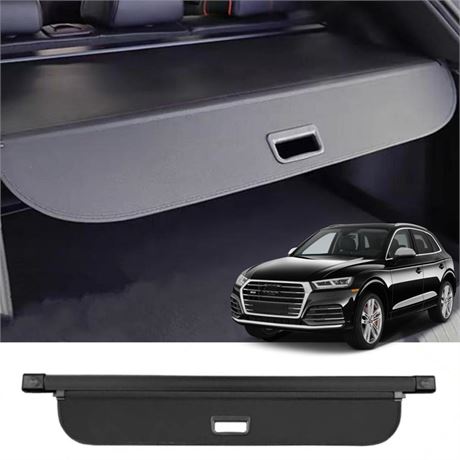 Retractable Cargo Cover Security Shade Compatible with Audi Q5 SQ5 2018-2024