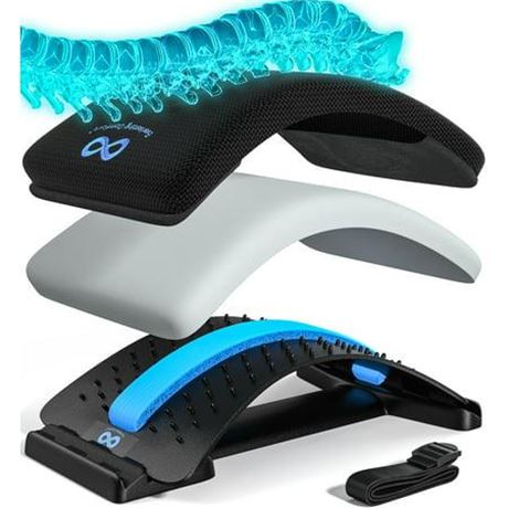 Everlasting Comfort Back Stretcher for Lower Back Pain Relief  Ergonomic