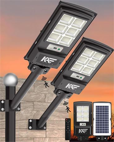 1000W Solar Street Lights Outdoor,Wide Angle Solar Lights Outdoor Motion