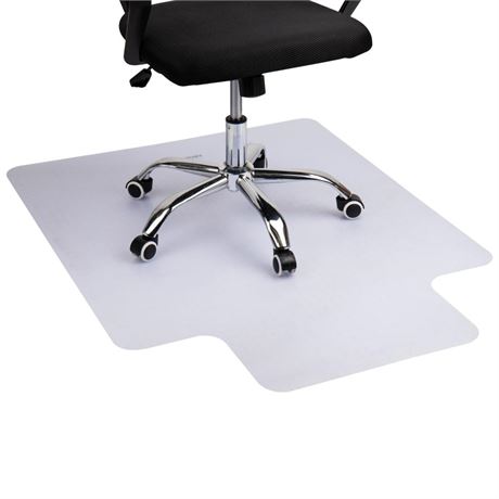 Mind Reader Office Chair Mat for Carpet, Under Desk Protector, Carpet Grips,