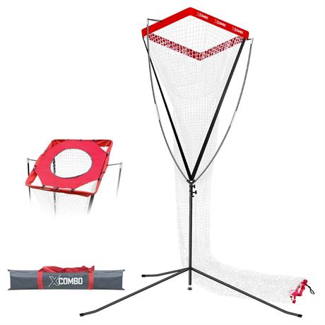 Volleyball Setter Trainer Net, Adjustable Height for Indoor and Outdoor