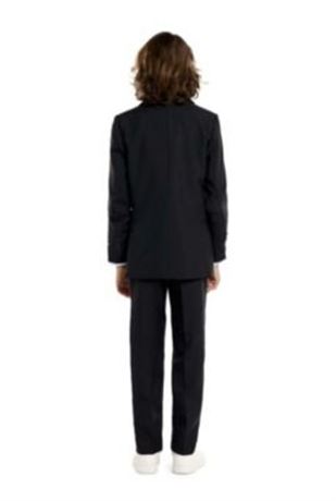 Boys 6-16 OppoSuits 3-Piece Black Suitmeister Suit Set, Boy's