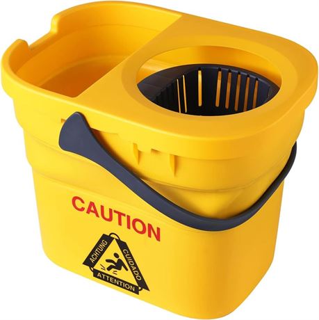 OFFSITE Yocada Commercial Mop Bucket with Wringer Portable Collapsible Plastic