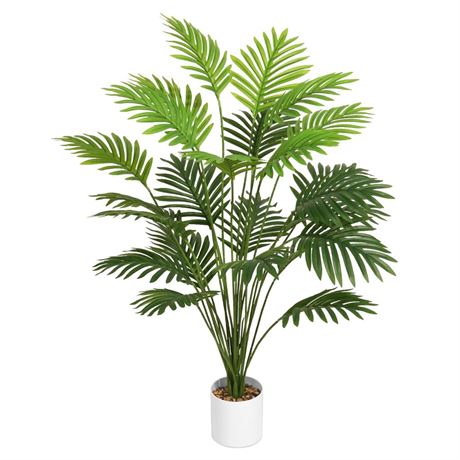 3FT Artificial Palm Plant Indoor Plant Tall Fake Tropical Paradise Palm Tree in