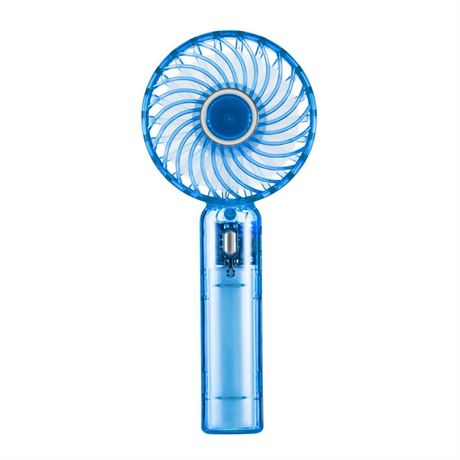 ASAPDOS Mini Portable Personal Transparent Fan, Small Handheld Fan with 3