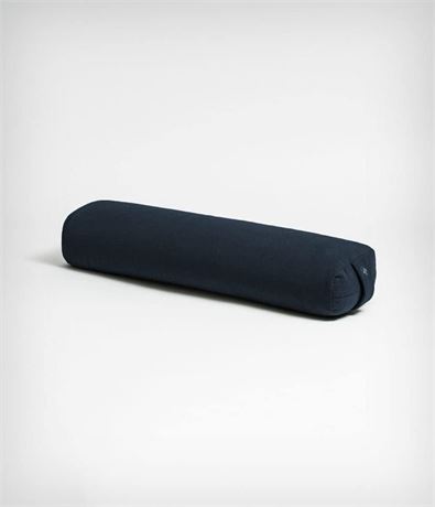 Manduka Yoga Rectangle Bolster Pillow Lean Midnight