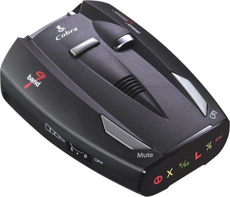 Cobra ESD7400 Performance Radar/Laser Detector with Ultra Bright Data Display,