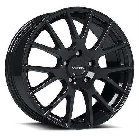Vision Wheel Vision  5 x 114.3 mm 18 Hellion Wheel Rim - Gloss Black