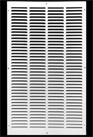 22" x 32" Return Air Grille - Sidewall and Ceiling - HVAC Vent Duct Cover