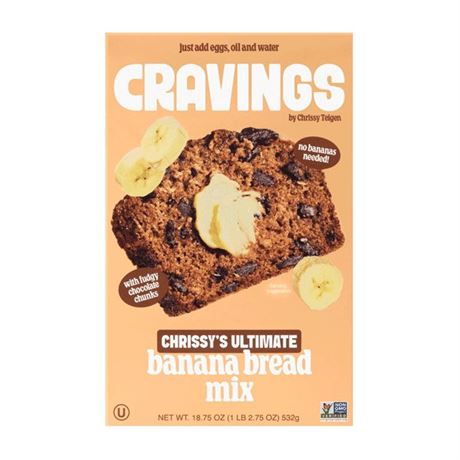 Cravings by Chrissy Tie Cravings by Chrissy Teigen Ultimate Banana Bread Mix,