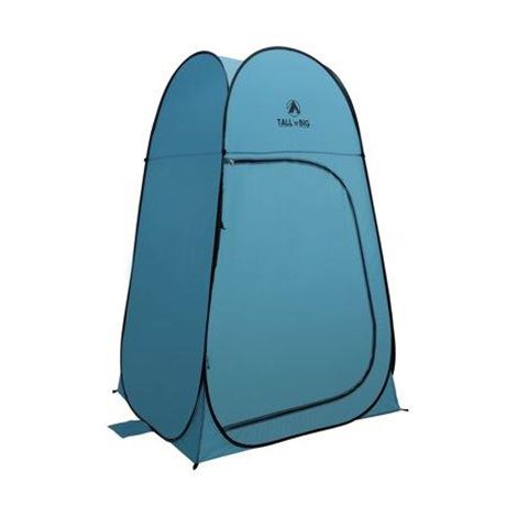 Gigatent ST007 N Big Pop up Pod Changing Room Privacy Tent, Blue