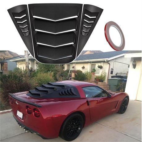 Yoursme Rear and Side Window Louvers Windshield Sunshade Cover Fits for