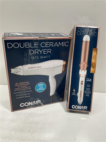 OFFSITE 2-Conair Hair Electronics 
1-Conair Double Ceramic Hair Dryer | Blow