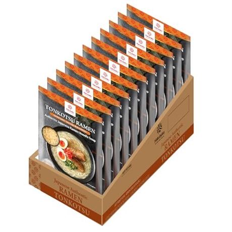 Hakubaku Authentic Japanese Ramen Noodles (Tonkotsu, 1 PACK)