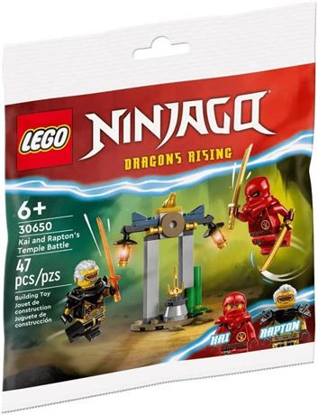 LEGO Ninjago - Kai and Rapton Temple Battle (polybag) - 47 Pieces
Z-Blob and
