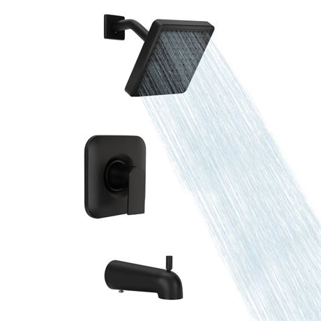 Replacement for moen T2473EPBL Genta Shower Trim Kit, Matte Black Shower Trim