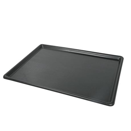 27" Inch Dog Crate Tray Replacement - 2pcs Dog Crate Pan Black Dog Kennel Tray