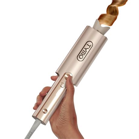 Upgraded Automatic Rotating Curling Iron - TYMO CurlPro Plus Long Barrel