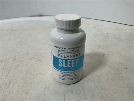 RELAXIUM Sleep Capsules - 30ct: Melatonin, Drug-Free, Gluten-Free, Vegan