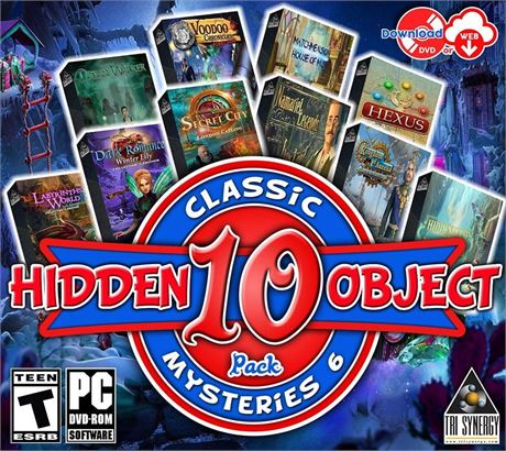 Tri Synergy Hidden Object Classics Mysteries 6 (PC)