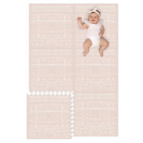 Lillefolk Baby Foam Play Mat - Baby Playmat | Tiles for Kids Interlocking Mat -