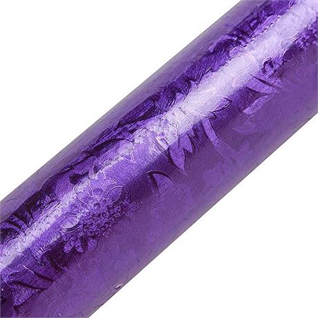 20" X 30' POLY EMBOSSED FOIL PURPLE