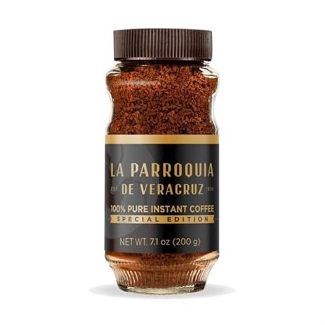 La Parroquia De Veracruz – Premium Instant Coffee, 7 Oz | 100% Pure Mexican
