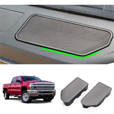 Bed Rail Stake Pocket Covers for 2023 2022 2021 2020 2019 GMC Sierra 1500 and