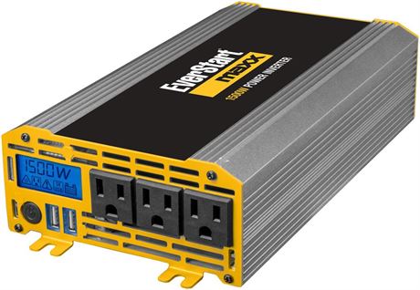 EverStart Maxx 1500 Watt Automotive Power Inverter with USB Power and Digital