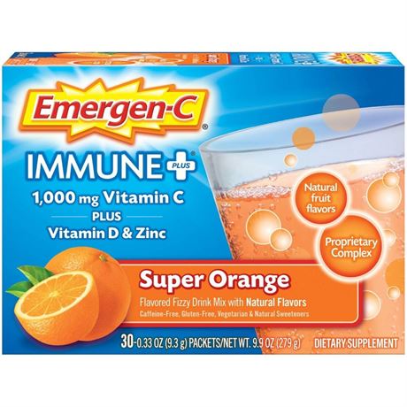 Emergen-C Immune+ Triple Action Immune Support Powder  Betavia (R)  1000Mg