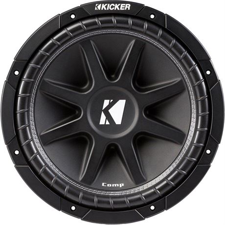 Kicker 43C124 Comp 12" 300 Watt SVC 4-Ohm Car Audio Subwoofer Sub