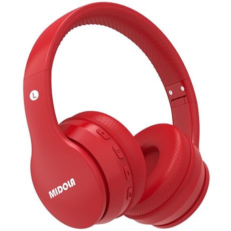 MIDOLA Kids Headphones Bluetooth 5.3 Wireless 60H Play Time Volume Limit