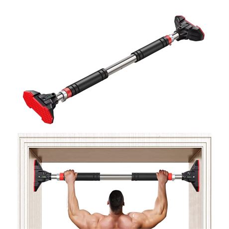 LADER Pull Up Bar for Doorway, Chin Up Bar Upper Body Workout No Screw