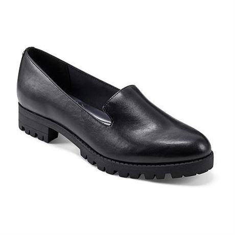 Easy Spirit Womens Geva Loafers, 12 Medium, Black