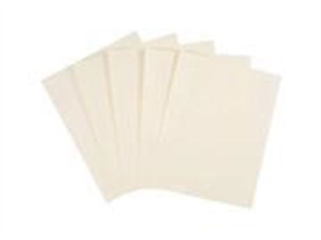 Quill Brand Cover Stock Paper, 8 1/2 X 11, Cream, 250 Sheets