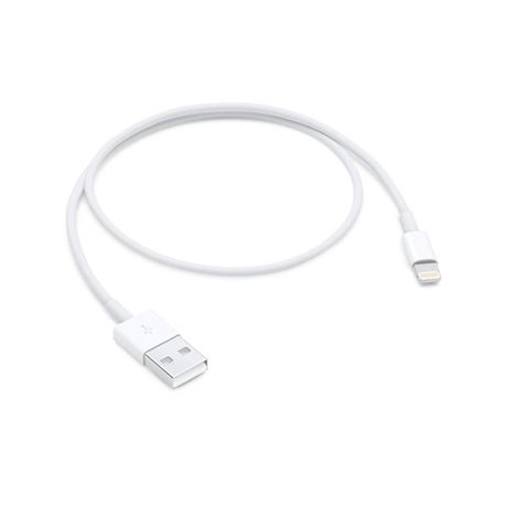 2-Apple Items 
Lightning to USB Cable (2 m) 2m & Apple 12W USB Power Adapter