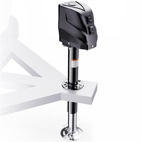 FZZD 5500-7500lbs Electric Trailer Jack, 23.2" Vertical Travel, 12V DC,for RV