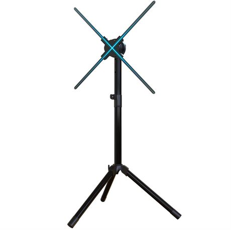 hologram 3D Fan Stand with Multi-Function Base，3D holographic fan Tripod Stand,