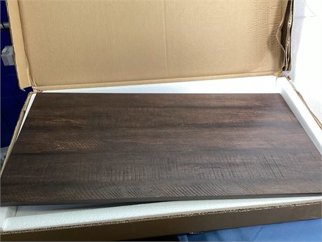 replacement top Shelf Bookcase panel in a light oak 31x15-3/4
