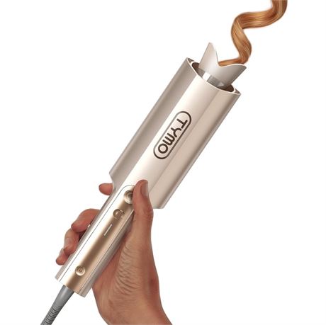 TYMO CurlPro Plus Automatic Rotating Curling Iron - Upgraded Long Barrel
