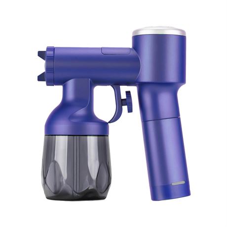 Cordless Spray Tan Machine Rechargeable Handheld Spray Tan Gun Blue Color