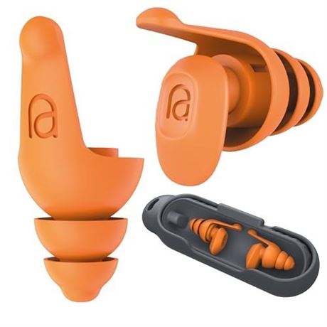 Mixx Assistive Audio Safety Certified-Hearing-Protection Earplugs with Travel