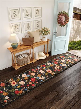 Runners for Hallways Kitchen Runner Rug Non Slip 2'x 10' Long Washable Runner