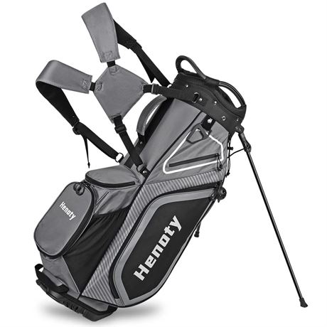 Golf Stand Bag 14 Way Top Dividers Ergonomic, Lightweight Golf Stand Bag with