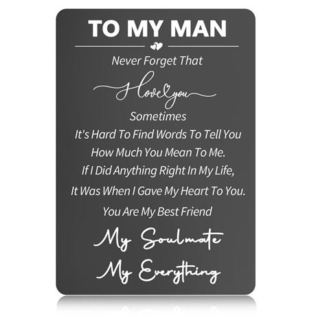 Valentine's Day Gifts for Him Boyfriend Husband - Anniversary Birthday Gifts