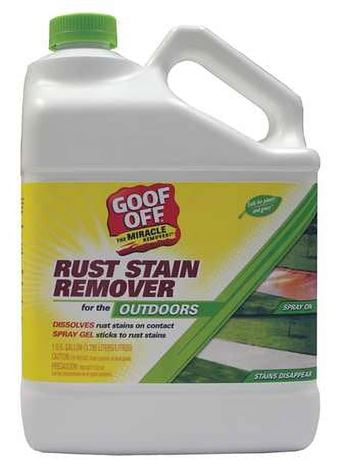 Goof Off RustAid Outdoor Rust Stain Remover - 1 Gallon