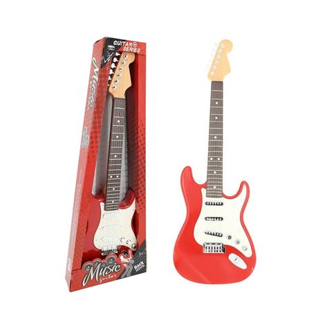 RuiyiF Kids Guitars for Boys Girls Beginners 26Inch - Red + White