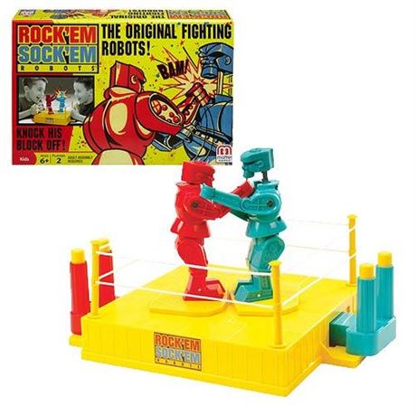 Mattel Rock'em Sock'em Robots Game