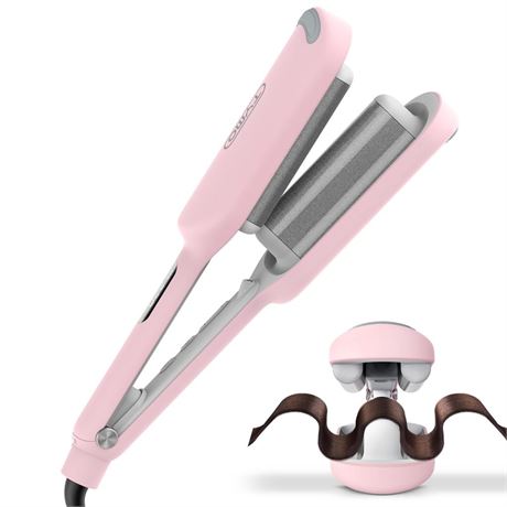 OFFSITE Hair Crimper Waver Hair Tool - TYMO ROVY Deep Waver Curling Iron, Ionic