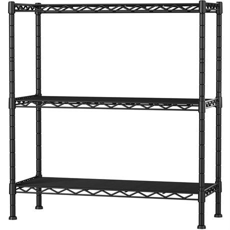 REGILLER 3-Shelf Adjustable Heavy Duty Storage Shelves,30" Lx14.1 Wx35.8 H